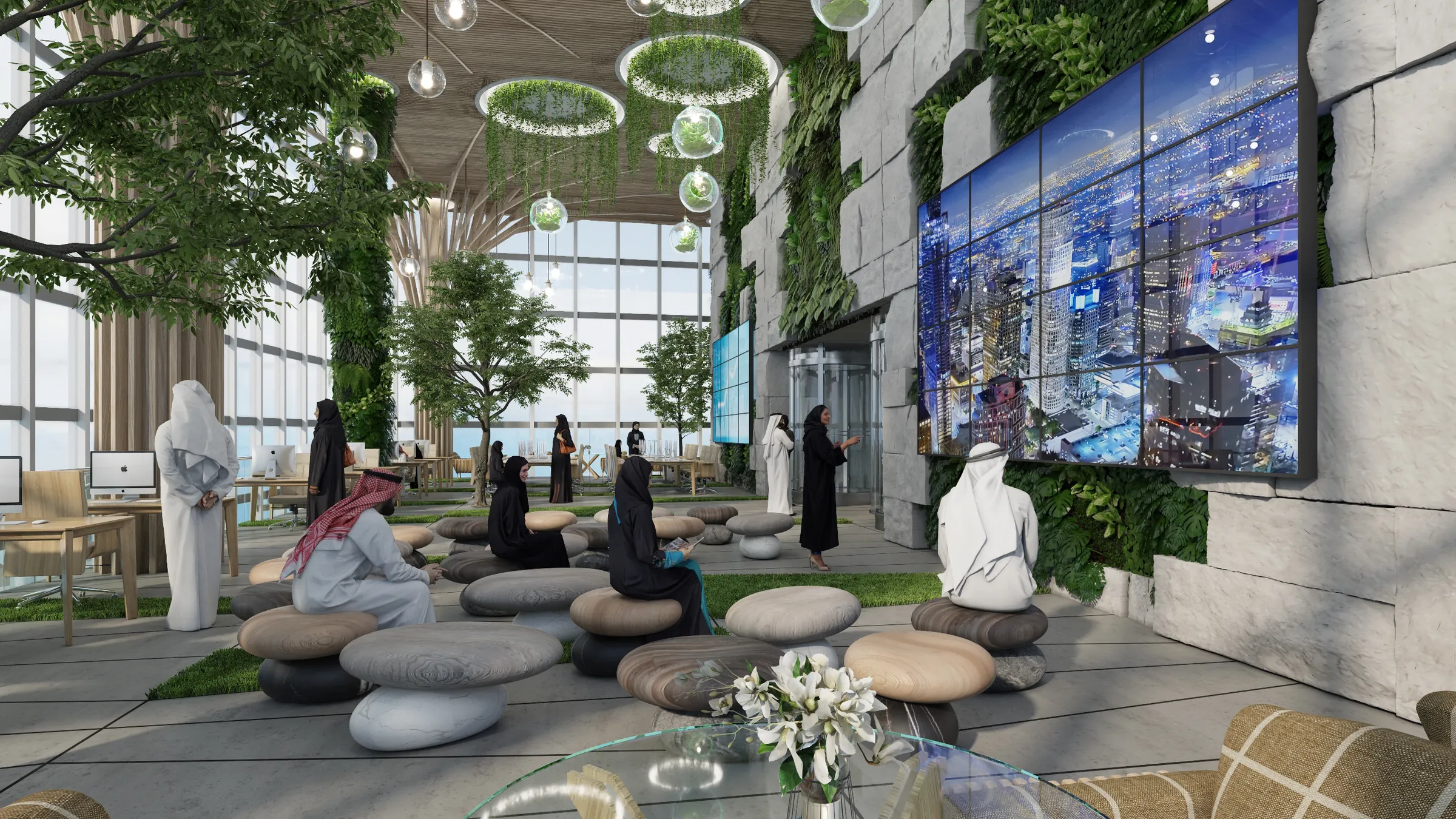 Green Office sustainable workplace, Jeddah